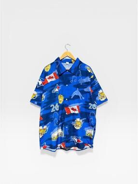 Toronto Blue Jays Hawaiian Shirt XL MLB Men’s